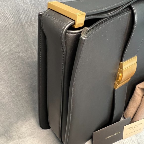 Bottega Veneta Marie Shoulder Bag Nappa Leather Black - Picture 8 of 11